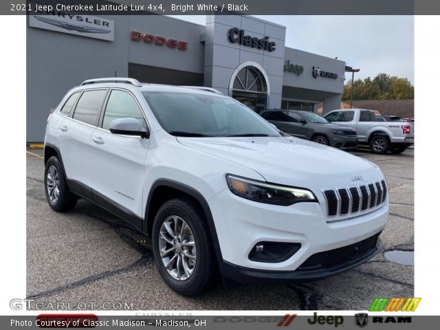 2021 Jeep Cherokee Latitude Lux 4x4 in Bright White