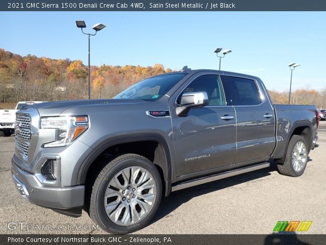 2021 GMC Sierra 1500 Denali Crew Cab 4WD in Satin Steel Metallic