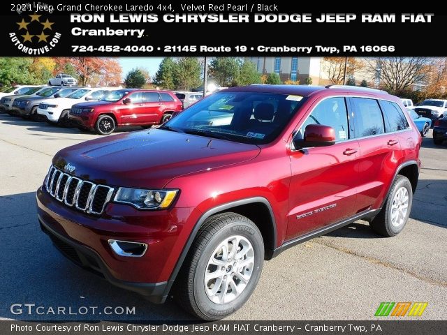 2021 Jeep Grand Cherokee Laredo 4x4 in Velvet Red Pearl