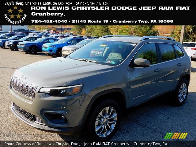 2021 Jeep Cherokee Latitude Lux 4x4 in Sting-Gray