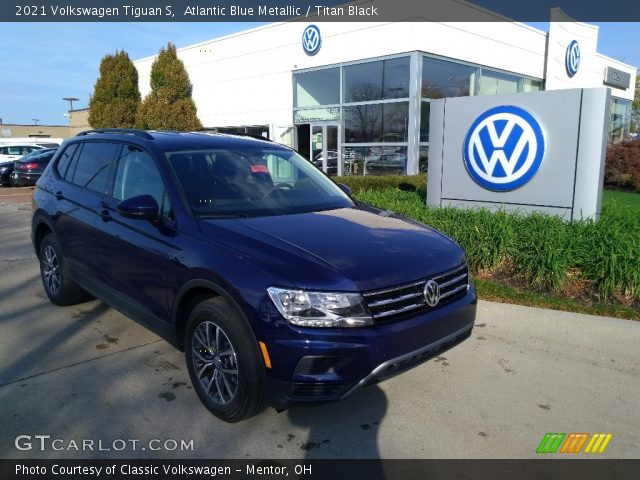 2021 Volkswagen Tiguan S in Atlantic Blue Metallic