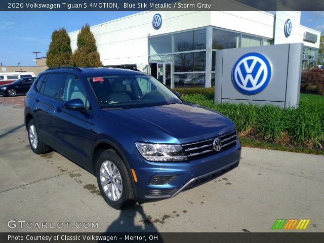 2020 Volkswagen Tiguan S 4MOTION in Blue Silk Metallic