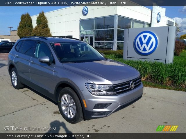 2020 Volkswagen Tiguan S 4MOTION in Pyrite Silver Metallic