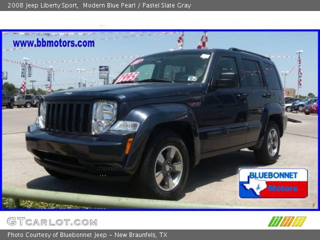 2008 Jeep Liberty Sport in Modern Blue Pearl