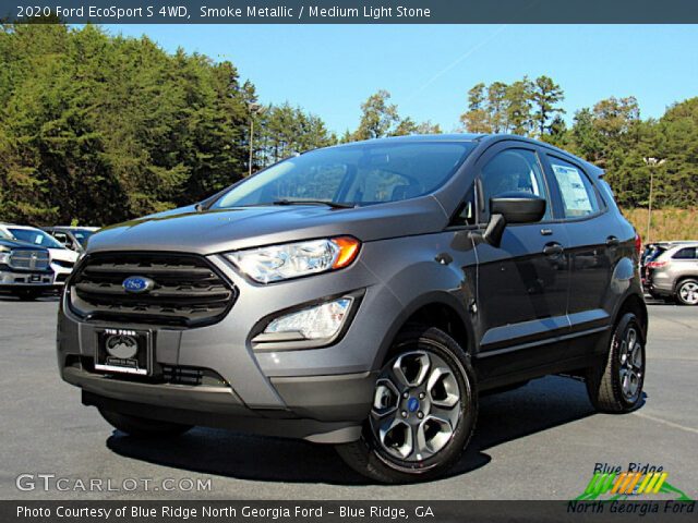 2020 Ford EcoSport S 4WD in Smoke Metallic