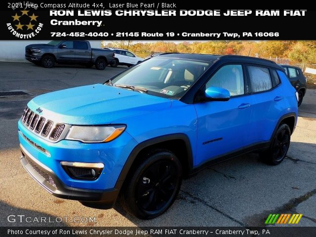 2021 Jeep Compass Altitude 4x4 in Laser Blue Pearl