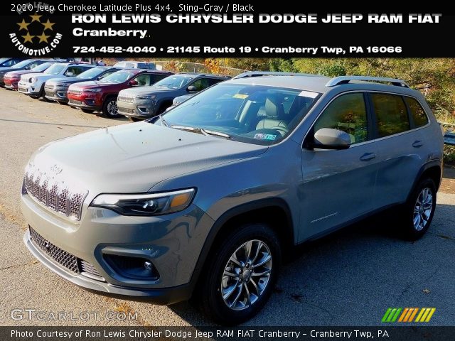 2020 Jeep Cherokee Latitude Plus 4x4 in Sting-Gray