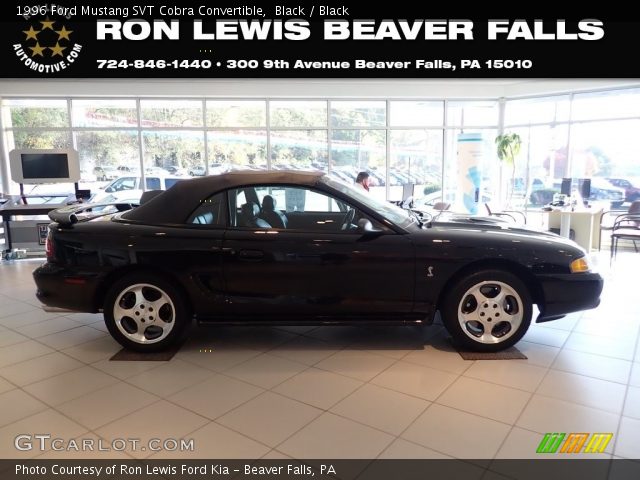 1996 Ford Mustang SVT Cobra Convertible in Black