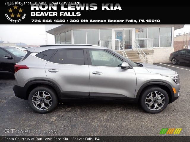 2021 Kia Seltos EX AWD in Steel Gray
