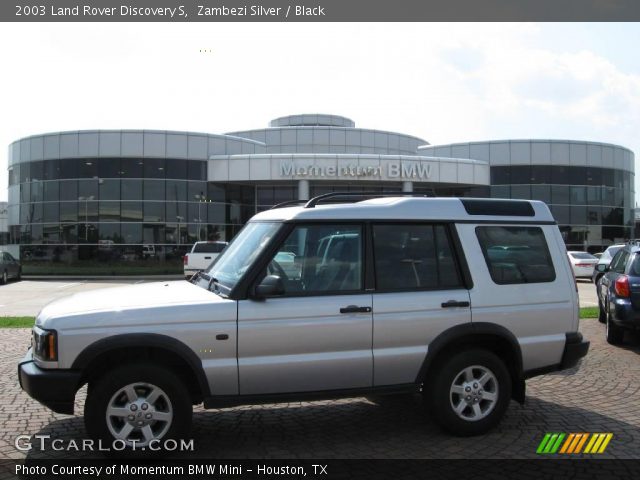 2003 Land Rover Discovery S in Zambezi Silver