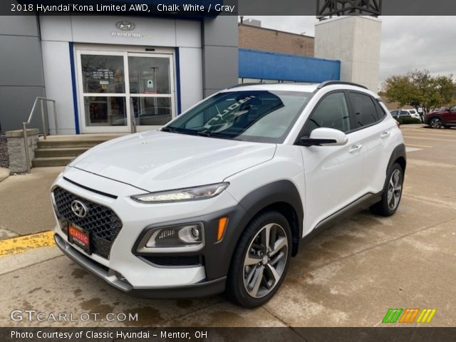 2018 Hyundai Kona Limited AWD in Chalk White
