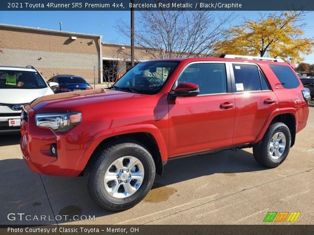 2021 Toyota 4Runner SR5 Premium 4x4 in Barcelona Red Metallic
