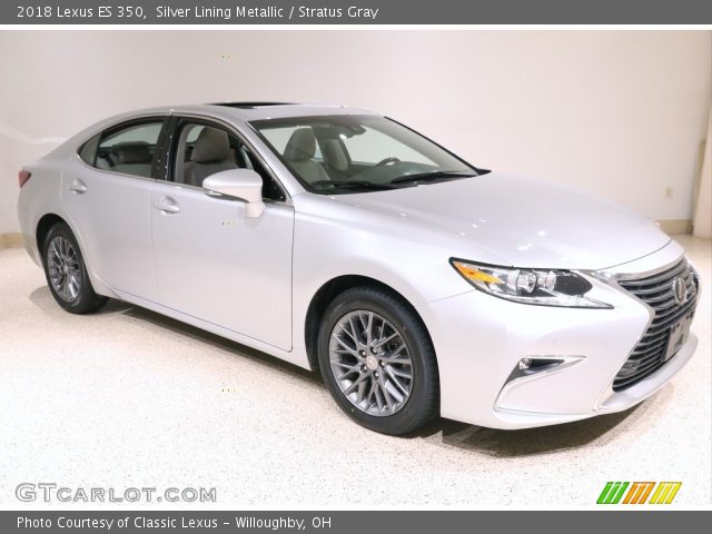 2018 Lexus ES 350 in Silver Lining Metallic
