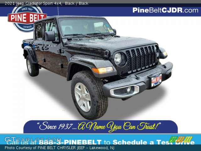 2021 Jeep Gladiator Sport 4x4 in Black