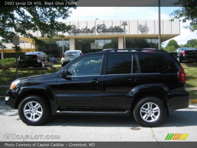 2003 Lexus GX 470 in Black Onyx
