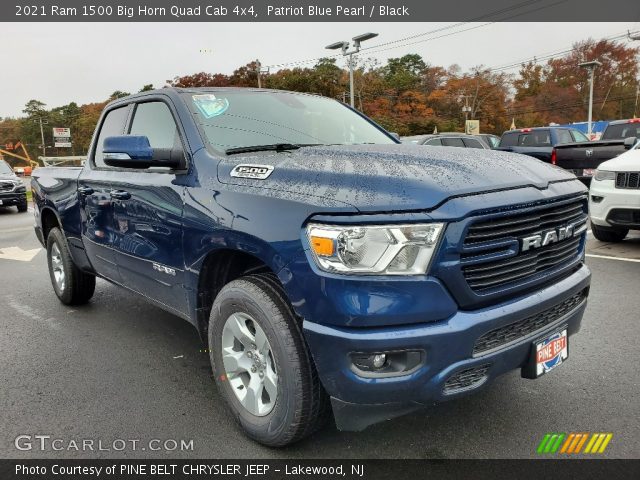 2021 Ram 1500 Big Horn Quad Cab 4x4 in Patriot Blue Pearl