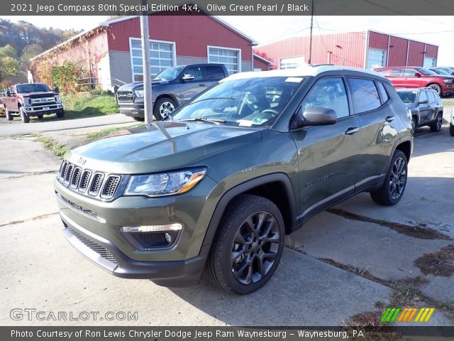 2021 Jeep Compass 80th Special Edition 4x4 in Olive Green Pearl