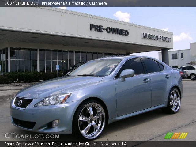 2007 Lexus IS 350 in Breakwater Blue Metallic