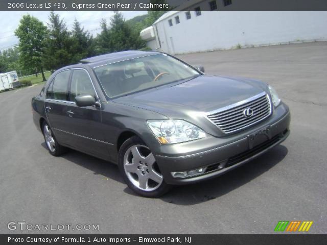2006 Lexus LS 430 in Cypress Green Pearl