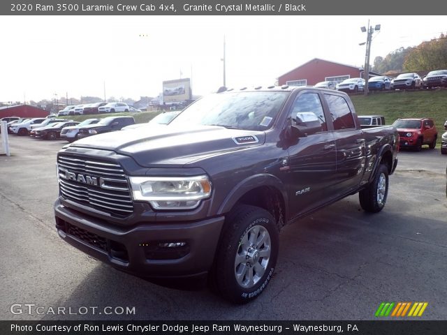 2020 Ram 3500 Laramie Crew Cab 4x4 in Granite Crystal Metallic