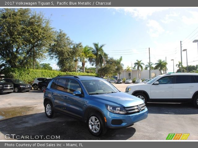 2017 Volkswagen Tiguan S in Pacific Blue Metallic