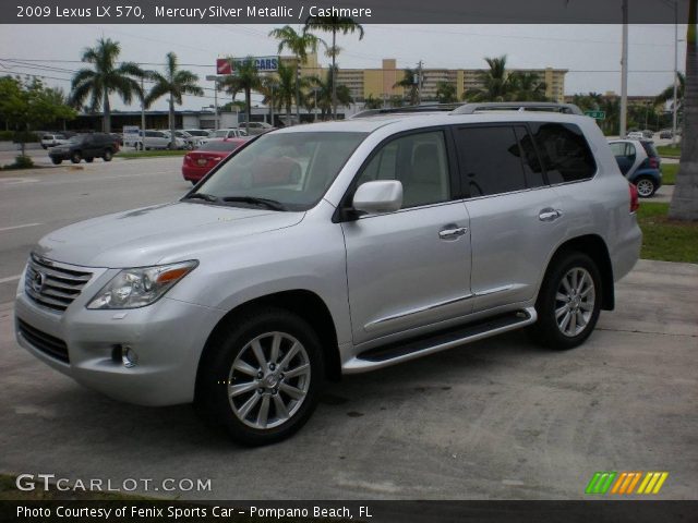 2009 Lexus LX 570 in Mercury Silver Metallic