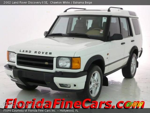 2002 Land Rover Discovery II SE in Chawton White