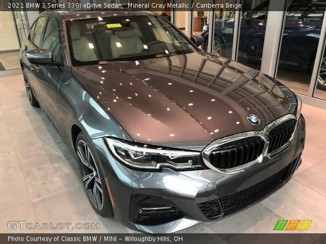 2021 BMW 3 Series 330i xDrive Sedan in Mineral Gray Metallic