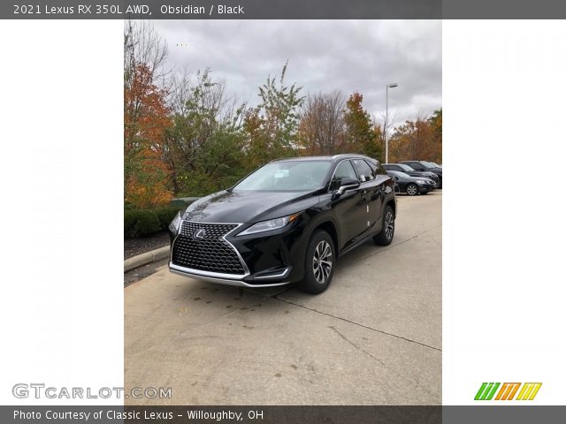 2021 Lexus RX 350L AWD in Obsidian