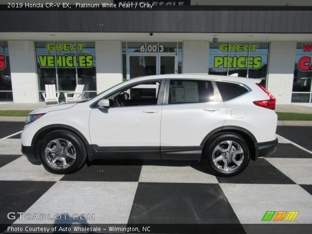 2019 Honda CR-V EX in Platinum White Pearl
