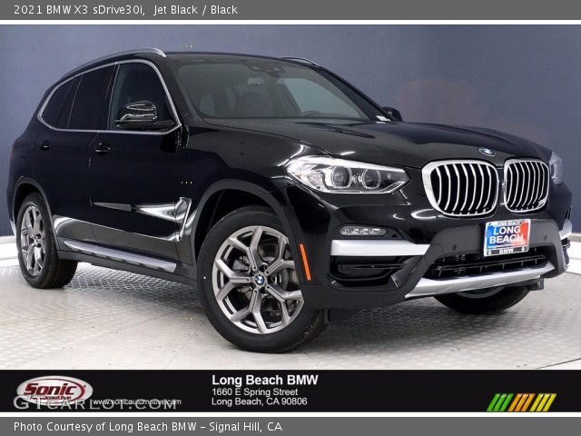 2021 BMW X3 sDrive30i in Jet Black