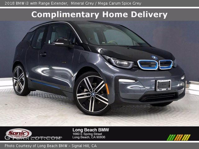 2018 BMW i3 with Range Extender in Mineral Grey