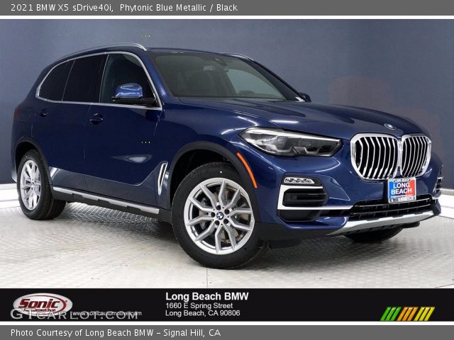 2021 BMW X5 sDrive40i in Phytonic Blue Metallic