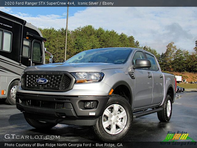 2020 Ford Ranger STX SuperCrew 4x4 in Iconic Silver