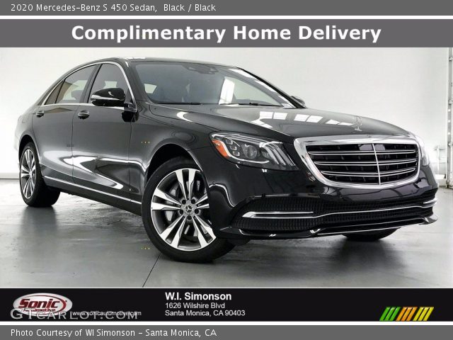 2020 Mercedes-Benz S 450 Sedan in Black