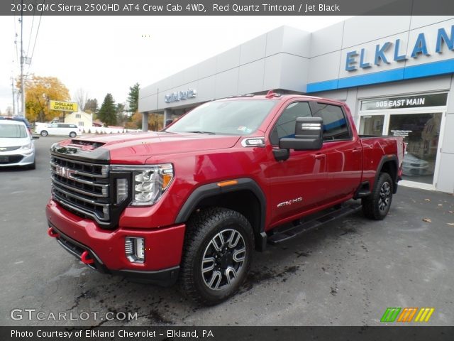 2020 GMC Sierra 2500HD AT4 Crew Cab 4WD in Red Quartz Tintcoat