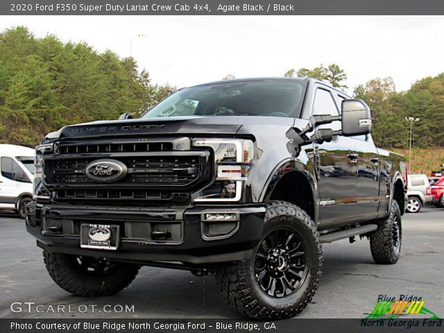 2020 Ford F350 Super Duty Lariat Crew Cab 4x4 in Agate Black