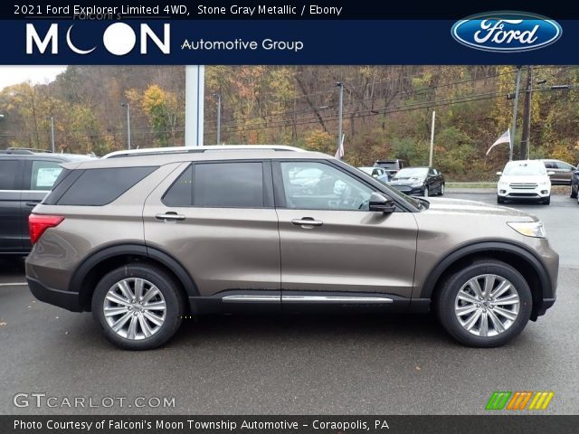 2021 Ford Explorer Limited 4WD in Stone Gray Metallic