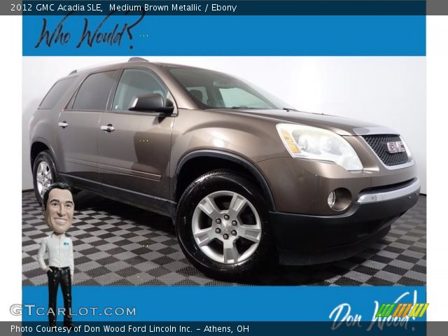 2012 GMC Acadia SLE in Medium Brown Metallic