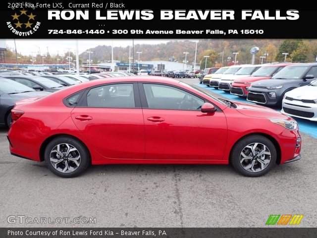 2021 Kia Forte LXS in Currant Red