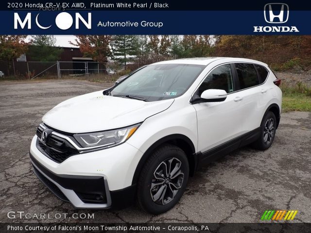 2020 Honda CR-V EX AWD in Platinum White Pearl