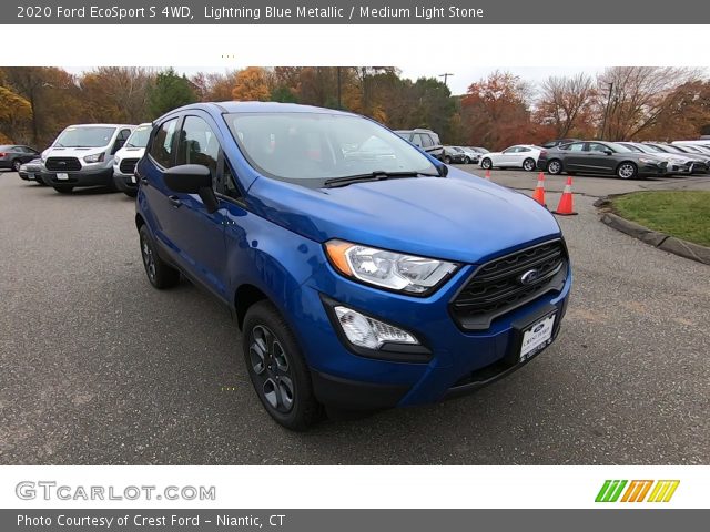 2020 Ford EcoSport S 4WD in Lightning Blue Metallic