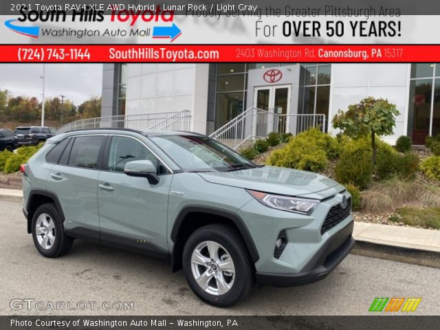 2021 Toyota RAV4 XLE AWD Hybrid in Lunar Rock