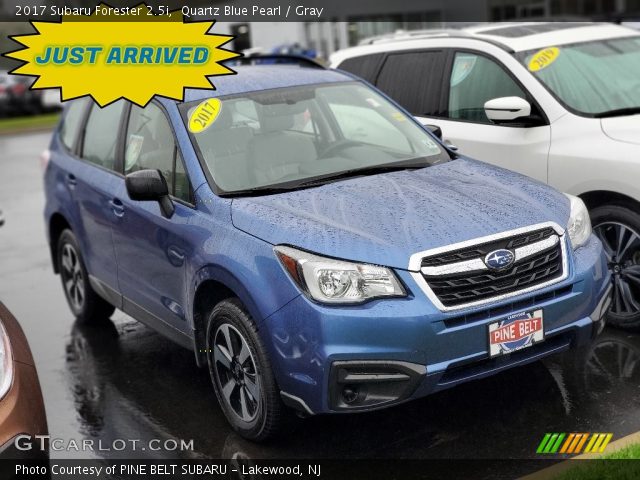 2017 Subaru Forester 2.5i in Quartz Blue Pearl