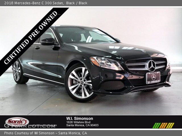 2018 Mercedes-Benz C 300 Sedan in Black