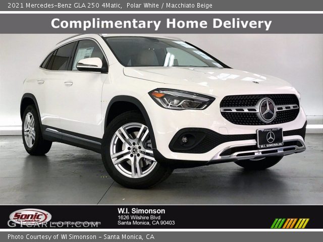 2021 Mercedes-Benz GLA 250 4Matic in Polar White