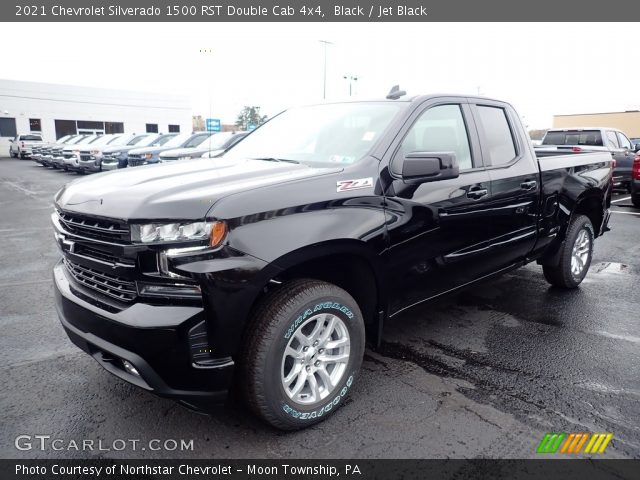 2021 Chevrolet Silverado 1500 RST Double Cab 4x4 in Black