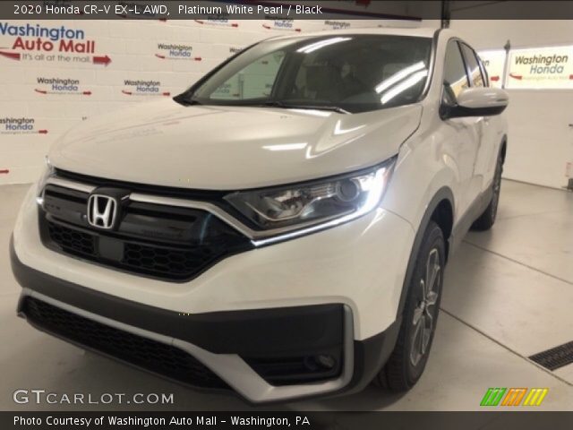 2020 Honda CR-V EX-L AWD in Platinum White Pearl