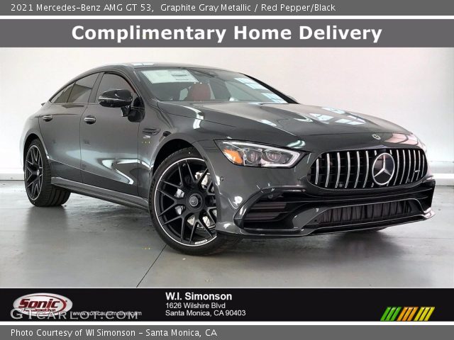 2021 Mercedes-Benz AMG GT 53 in Graphite Gray Metallic