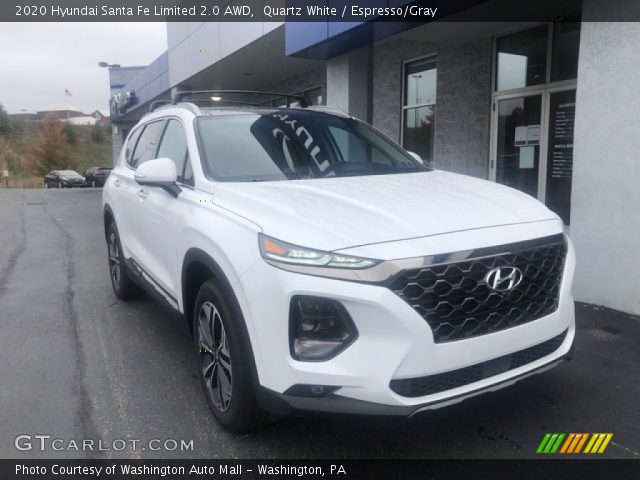 2020 Hyundai Santa Fe Limited 2.0 AWD in Quartz White